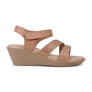 BATA (WOMEN) VIOLET LADIES CHAPPALS WEDGE SANDAL